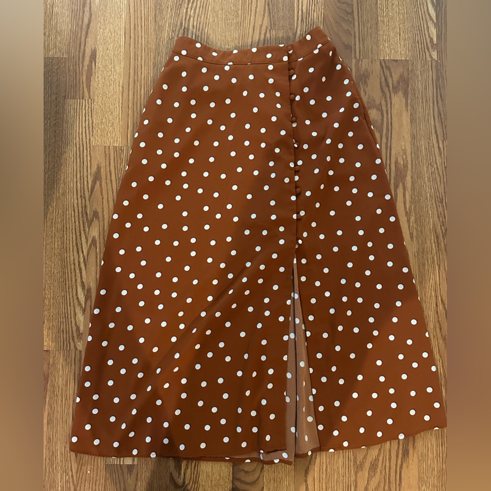 A New Day Button Maxi Skirt